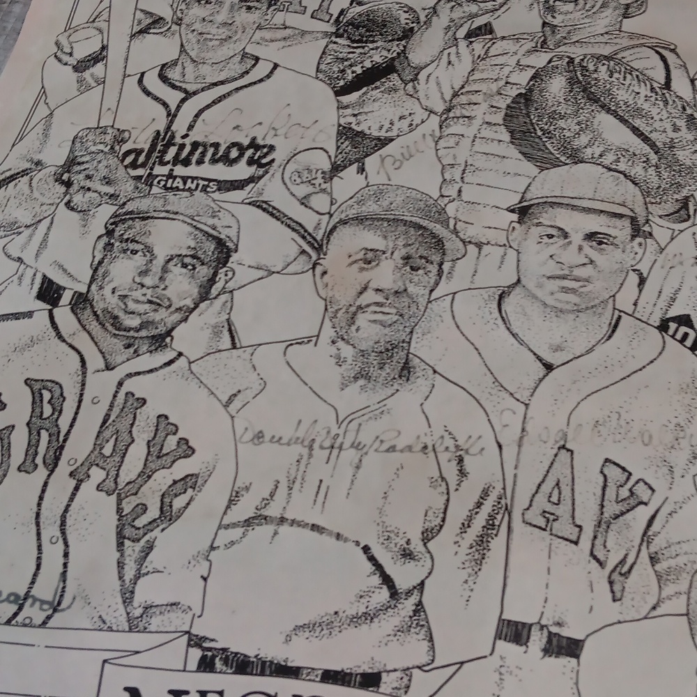 NEGRO LEAGUE LEGENDS..VINTAGE..R.MICHAEL ARMSTRONG.. - Picture 7 of 10